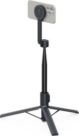 SHIFTCAM Shiftcam SnapStand Max חצובה מגנטית ניידת ומוט סלפי לצילום מקצועי שחור