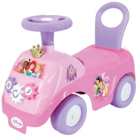 KIDDIELAND בימבה 2 ב 1 נסיכות עם כתר, גלגלי שיניים אפקטים ואורות
