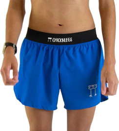 ChickenLegs Mens Half Splits 4" short מכנס קצר לריצה לגברים