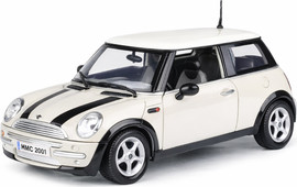 MotorMax מוטורמקס דגם 1:18 מיני קופר MINI Cooper – דגם אספנות איכותי | Motormax