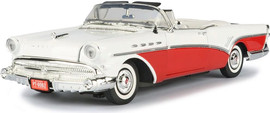 MotorMax מוטורמקס דגם 1:18 ביואיק רודמאסטר Buick Roadmaster 1957 – דגם אספנות איכותי | Motormax