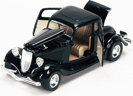 MotorMax מוטורמקס פורד קופה 1:24 – דגם אספנות איכותי Motormax Ford Coupe 1934