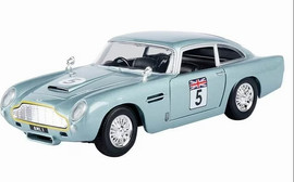 MotorMax מוטורמקס אסטון מרטין Aston Martin DB5 Motormax בקנה מידה 1:24 – דגם אספנות איכותי