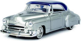 MotorMax מוטורמקס שברולט 1:24 – דגם אספנות איכותי Chevrolet Chevy Bel Air Lowrider 1950 Motormax