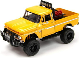 MotorMax מוטורמקס שברולט 1:24 Motormax 1966 Chevrolet C10 Fleetside – דגם אספנות איכותי