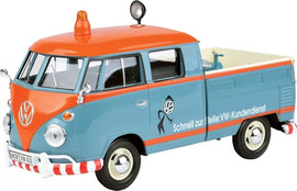 MotorMax מוטורמקס פולקסווגן Motormax Volkswagen Type 2 T1 Pickup בקנה מידה 1:24 – דגם אספנות איכותי