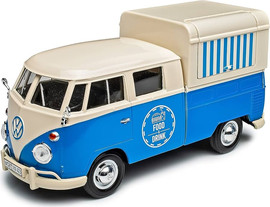 MotorMax מוטורמקס פולקסווגן פוד טראקMotormax Volkswagen Type T1 בקנה מידה 1:24 – דגם אספנות איכותי