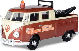 MotorMax מוטורמקס פולקסווגן Service Pickup Motormax Volkswagen Type T1 בקנה מידה 1:24 – דגם אספנות איכותי