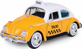 MotorMax מוטורמקס פולקסווגן חיפושית מונית Beetle Taxi Classic Motormax Volkswagen בקנה מידה 1:24
