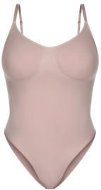 Bunny Tummy בגד גוף מחטב צבע מאוב
