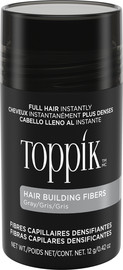 Toppik סיבי שיער למילוי שיער דליל - אפור