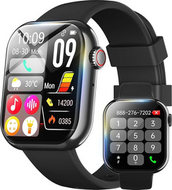 גרנדטק שעון חכם עם מד דופק מובנהGT WATCH PRO  עברית מלאה ותמיכה מתאים ל-IPHONE/ANDROID