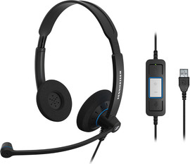 SENNHEISER SC60 USB אוזניות