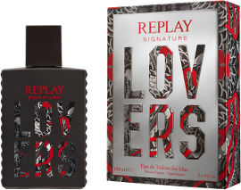 REPLAY SIGNATURE LOVERS א.ד.ט לגבר