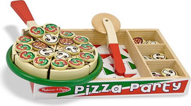 melissa and doug ערכה מעץ להכנת פיצה מבית מליסה ודאג Melissa And Doug
