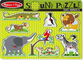 melissa and doug פאזל עץ מנגן גן החיות מבית מליסה ודאג Melissa and Doug