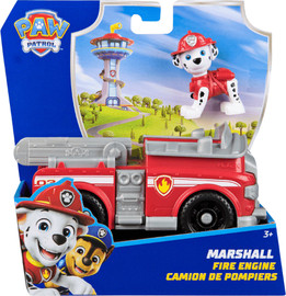 Spin Master מפרץ ההרפתקאות רכב ודמות מרשל Marshall Fire Engine