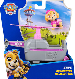 Spin Master מפרץ ההרפתקאות רכב ודמות סקיי Skye Helicopter