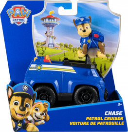 Spin Master מפרץ ההרפתקאות רכב ודמות צייס Chase Patrol CHASE
