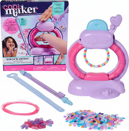 דיאמנט סטודיו להכנת צמידי היישי קול מייקר Spin Master Cool Maker Stackd Heishi