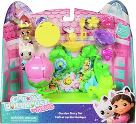 Gabby's Dollhouse בית הבובות של גבי הסרט סט משחק גינת קריסטל - Gabby's Dollhouse