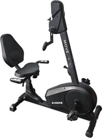 B-CORE אופני כושר ביתיים חשמליים עם משענת גב B-CORE MOVE
