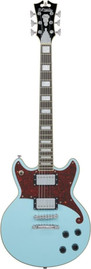 D'angelico גיטרה חשמלית + נרתיק Premier BRIGHTON SKY BLUE