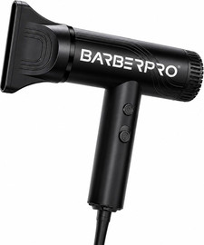 BarberPRO מייבש שיער מקצועי קומפקטי 2 ב־1 ומפוח BarberPRO BOLT Z7770 – מנוע Brushless