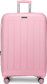 Camel Mountain Camel Mountain® Infinity Check In standard 20 Inch carry on מזוודה - ורוד קוורץ