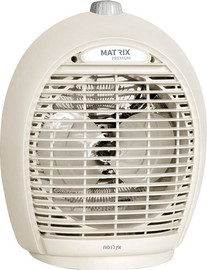 MATRIX מפזר חום עוצמתי עומד 2200W Matrix מאטריקס פיזה קרם