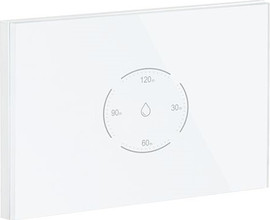 Smartr מפסק חכם לדוד באמצעות WiFi לקופסא 3 מקום Smartr סמארטר TOUCH GLASS WIFI לבן