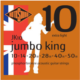 ROTOSOUND מיתרים לאקוסטית 10 ROTOSOUND