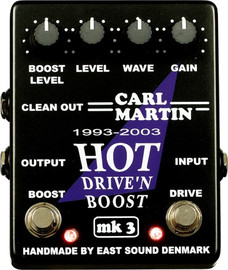 CARL MARTIN פדל דיסטורשיין Carl Martin Hot Drive’n Boost MK3