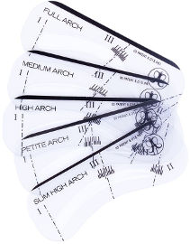ANASTASIA BEVERLY HILLS שבלונות לעיצוב הגבות - STENCILS