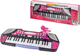 NOMADE אורגן אלקטרוני 37 קלידים + מיקרופון - MUSIC KIDS כחול