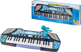 NOMADE אורגן אלקטרוני 37 קלידים + מיקרופון - MUSIC KIDS כחול
