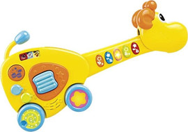 NOMADE צעצוע ג’ירפה וגיטרה 2 ב- 1