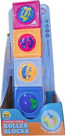 Aya Baby קוביות כדור מסתובב לתינוק לפיתוח מיומנות מוטורית