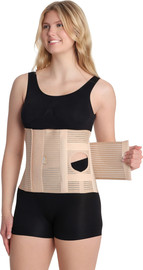 Orthowell חגורת בטן לסטומה/קולוסטומיה STOMA(Colostomy)–  קיבוע שקית סטומה ונוחות יומיומית 26 ס"מ