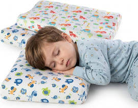 Orthowell כרית שינה אורטופדית VISCO לילדים – Memory Foam לתמיכה מושלמת