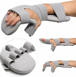 Orthowell סד לילה לשורש כף היד למבוגרים – סד מנוחה מתכוונן עם אלומיניום גמיש