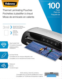 Fellowes מארז 100 דפי למינציה גודל Fellowes A3 פלואוס DLCLA75P303X426