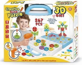 Ace toys מברגה תלת מימדית