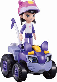 רום וראמבל מכונית מתכת אליי עם דמות