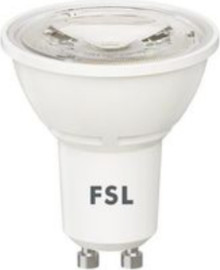 FSL נורת לד 8W בסיס GU10 גוון אור חם 3000K | FSL