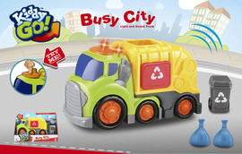 Kiddy משאית אשפה ומיחזור Kiddy Go