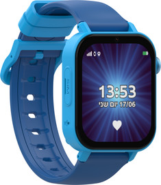 Kidiwatch שעון חכם לילדים כולל סים מובנה דגם Connect 5.0 צבע כחול