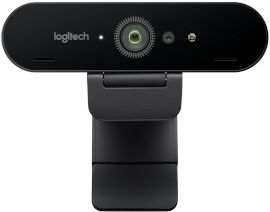 LOGITECH מצלמת רשת Logitech 4K Ultra HD RightLight 3 לוג'יטק Brio Ultra HD Pro