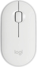 LOGITECH עכבר אלחוטי Logitech לוג'יטק Pebble M350 לבן