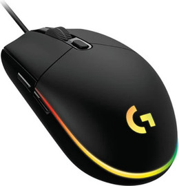 LOGITECH ‏עכבר גיימינג ‏חוטי LogiTech G102 Lightsync